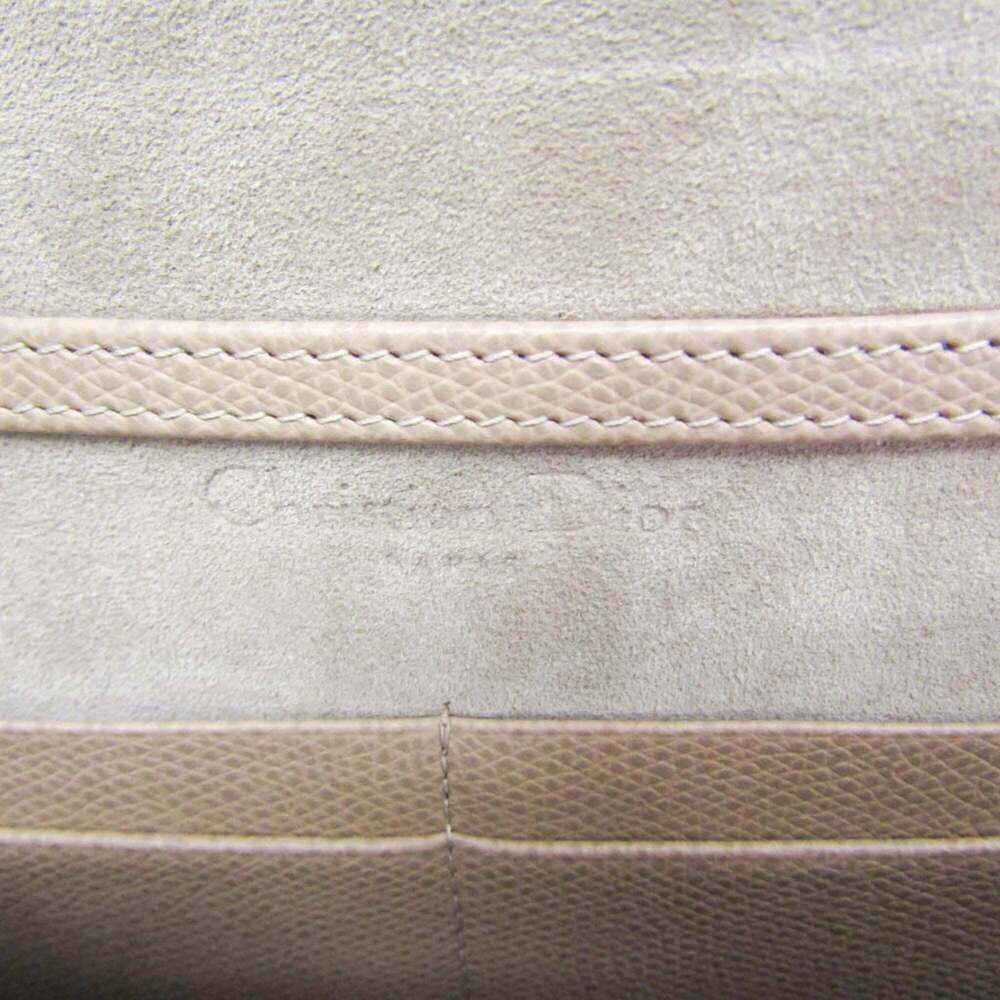 CHRISTIAN DIOR Cream Leather Shoulder Bag - Picture 13 of 15